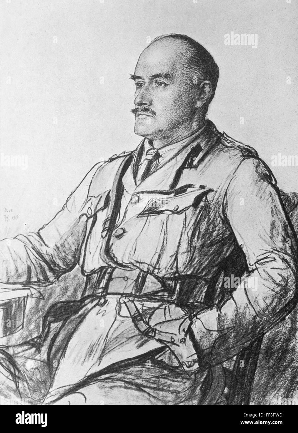 EDMUND H.H. ALLENBY /n(18611936). First Viscount Allenby. English