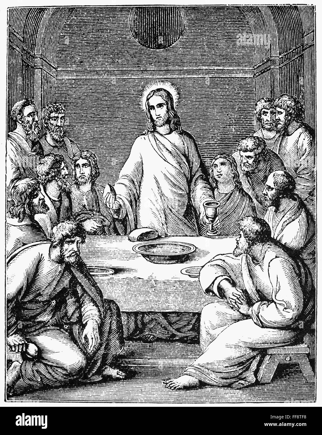 The Last Supper Njesus And His Disciples At The Last Supper John 13