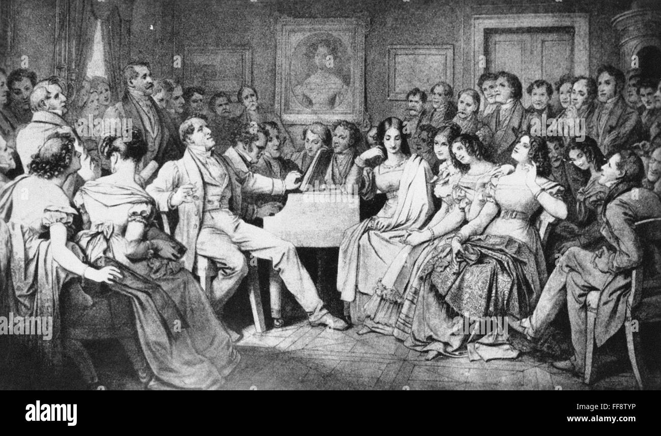 Schubert at the piano High Resolution Stock Photography and Images - Alamy