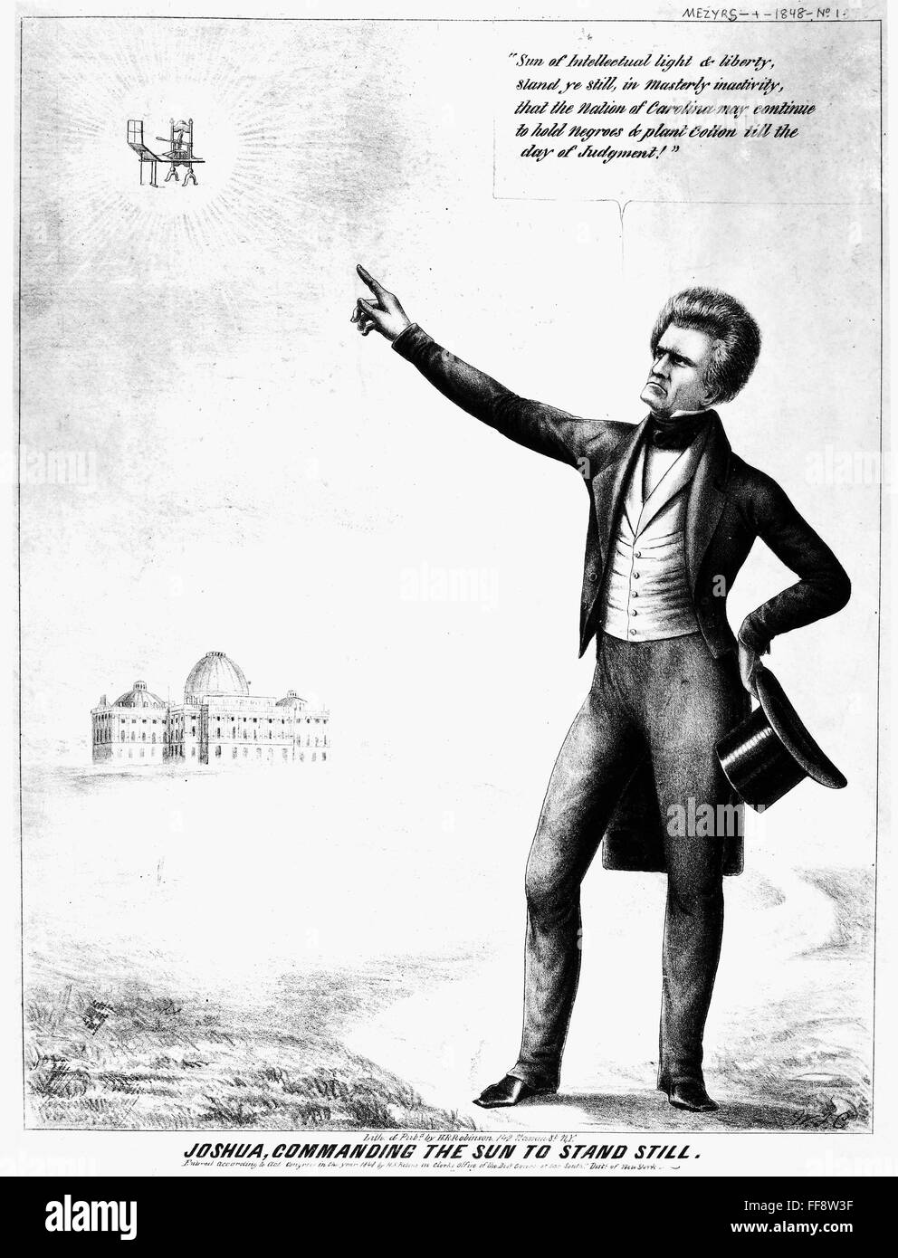 John calhoun cartoon Black and White Stock Photos & Images Alamy
