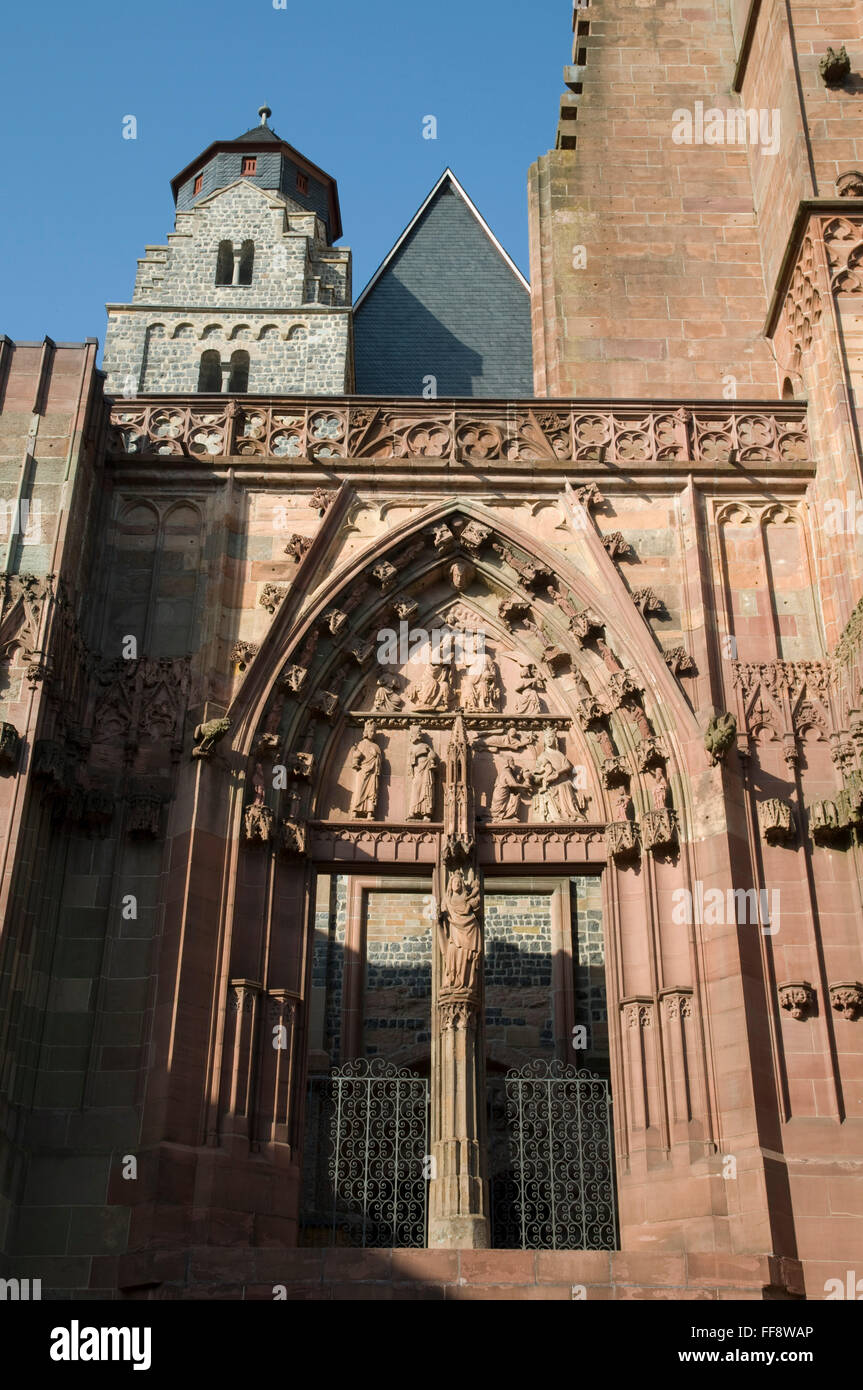 Dom, Wetzlar, Hessen, Deutschland | old town of Wetzlar, cathedral, Hesse, Germany Stock Photo