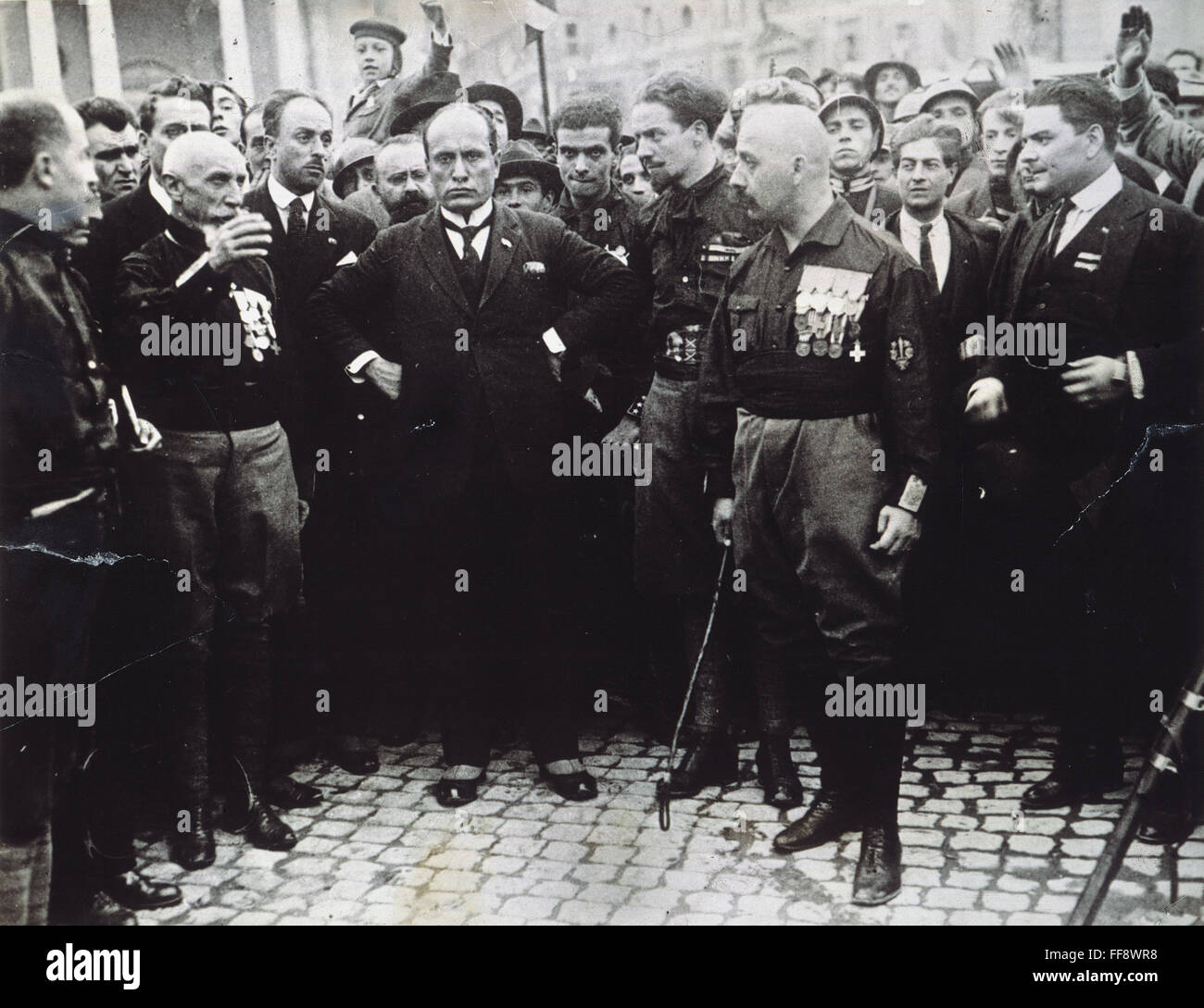 March on rome mussolini hi-res stock photography and images - Alamy