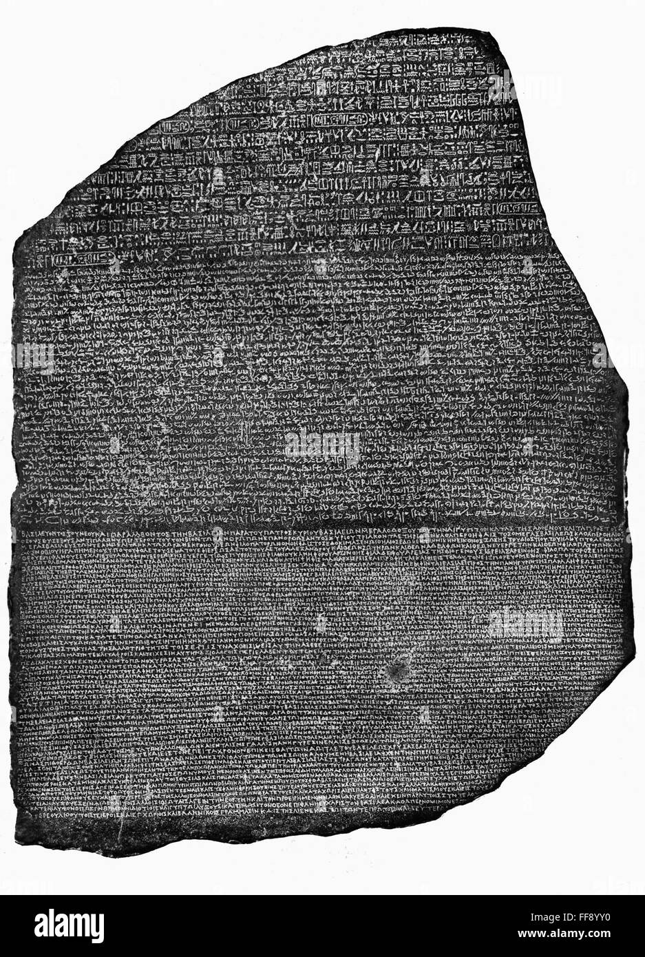 Egypt Rosetta Stone Nthe Rosetta Stone Inscribed In Egyptian Egypt Rosetta Stone Nthe Rosetta Stone Inscribed In Egyptian