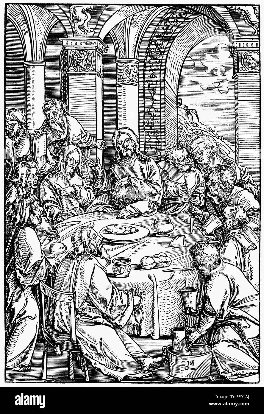 The Last Supper Njesus And His Disciples At The Last Supper John 13