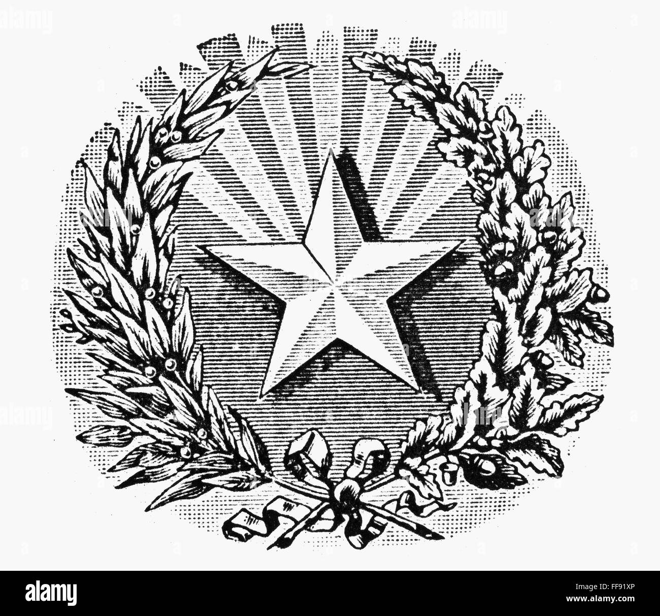 TEXAS STATE SEAL Stock Photo - Alamy