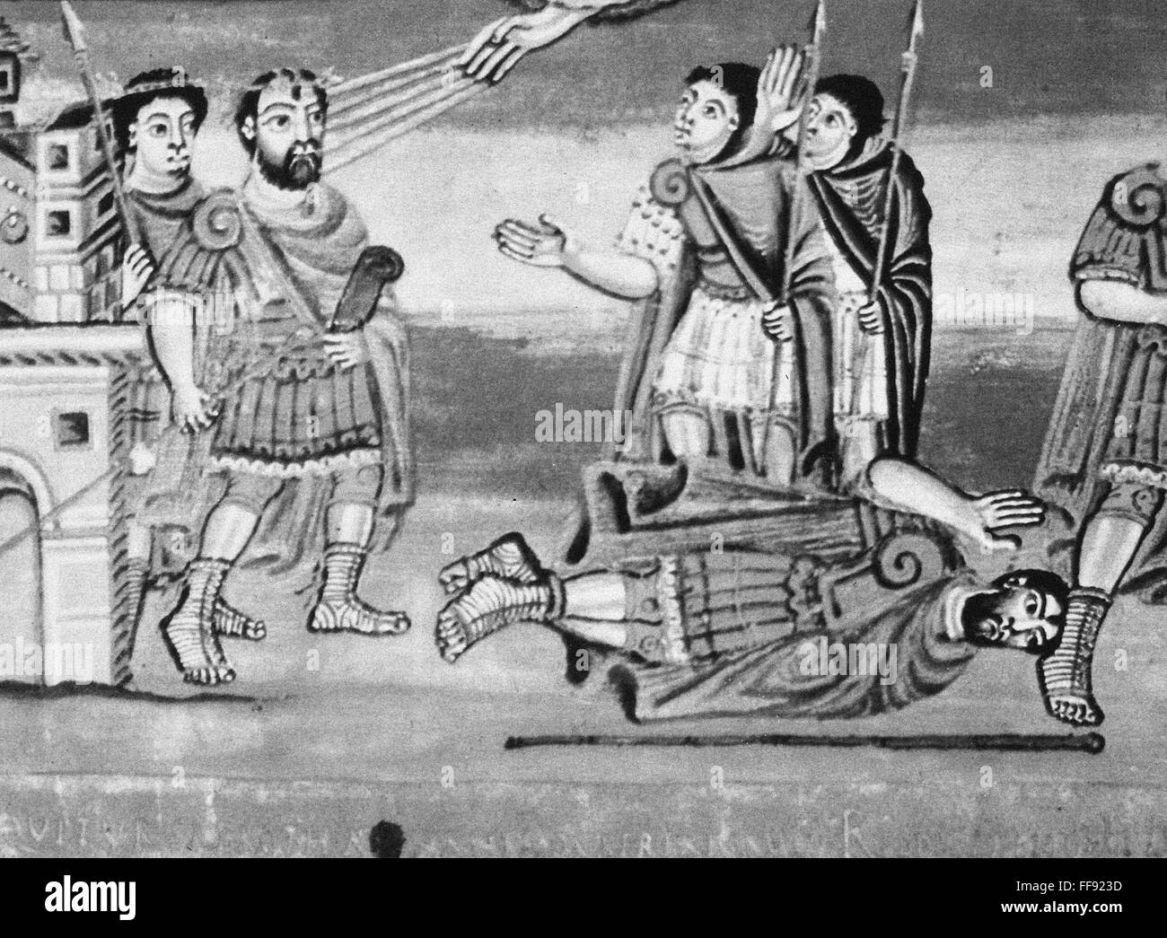 SAINT PAUL (d.67 A.D.). /nApostle to the Gentiles. Paul on the road to