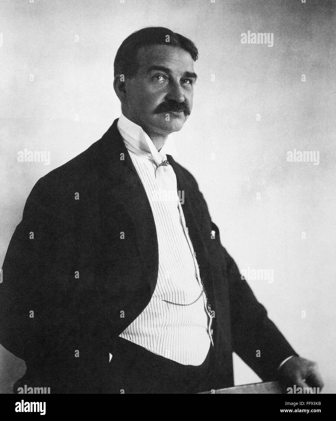 LYMAN FRANK BAUM /n(1856-1919). American journalist and writer. Photograph, 1908, by Dana Hull. Stock Photo