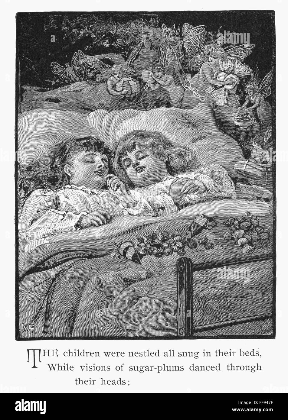 NIGHT BEFORE CHRISTMAS. /n'The children were nestled all snug in their