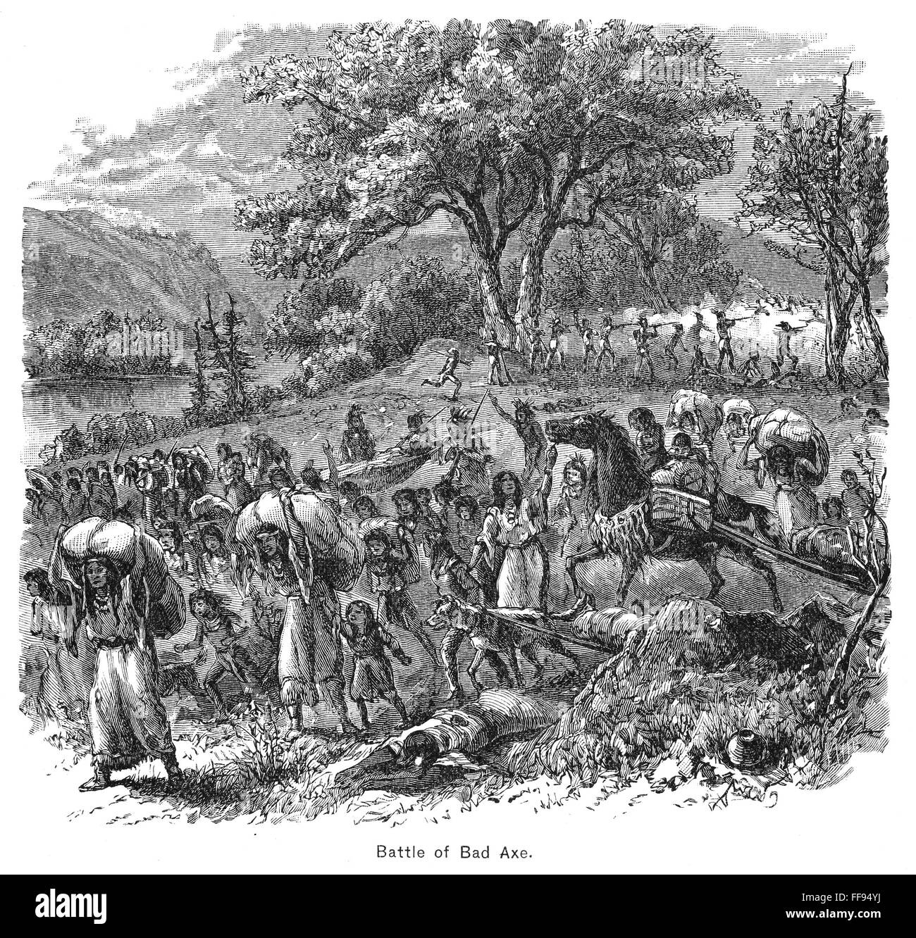 Sauk Tribe Black Hawk War impact