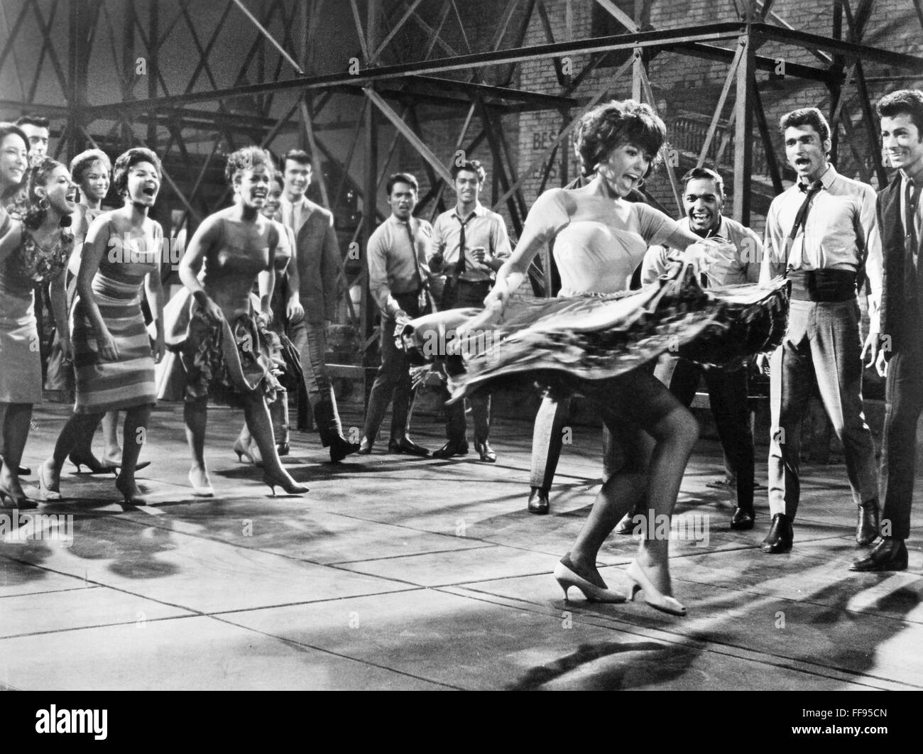 WEST SIDE STORY, 1961. /nRita Moreno as Anita in a scene from 'West ...