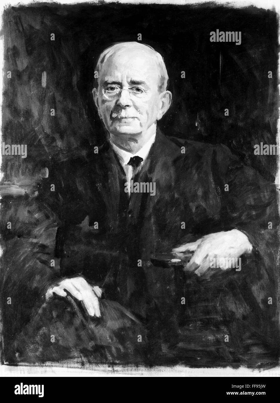 SIR CHARLES S. SHERRINGTON /n(18611952). English physiologist. Oil on