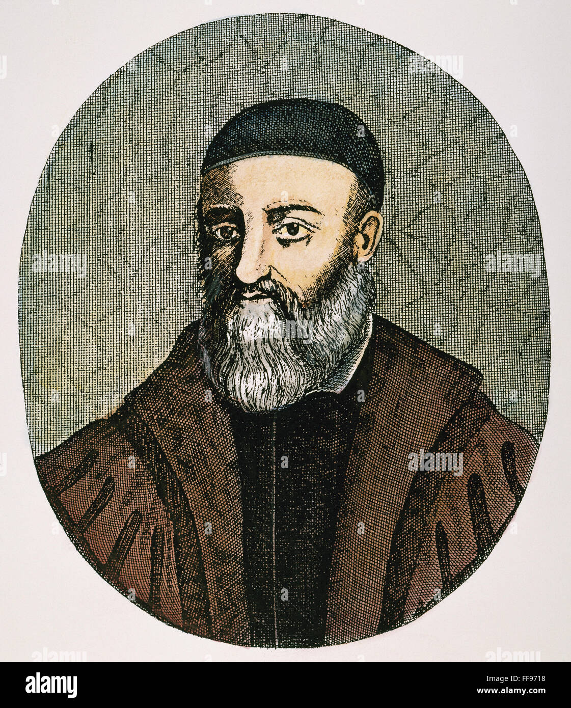 GABRIELLO FALLOPPIO /n(15231562). Italian anatomist. Copper engraving