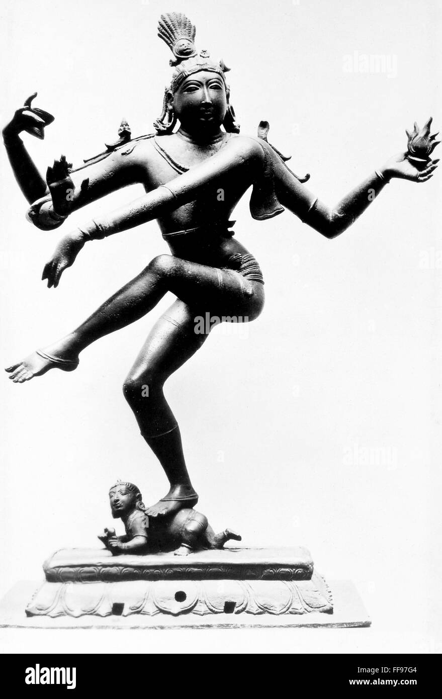SHIVA NATARAJA. /nShiva Nataraja as Lord of the Dance. Bronze, Indian