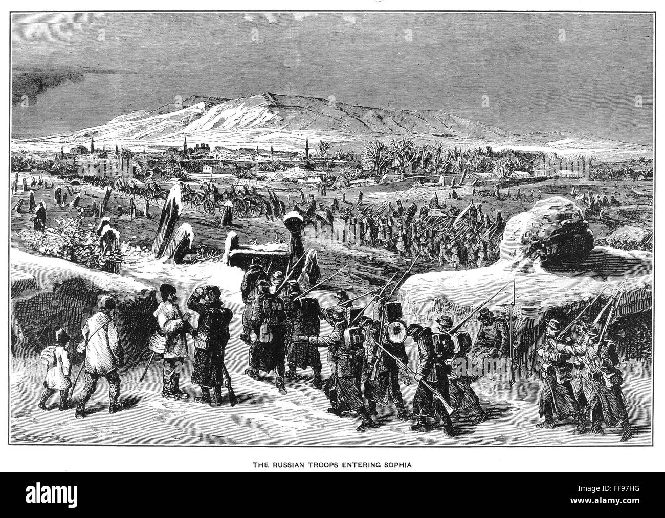 После взятия плевны нам удалось перейти вновь. Штурм крепости Ардаган 5 мая 1877 года.