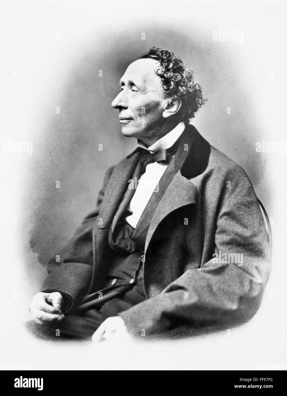 Hans Christian Andersen 1805 - 1875 Editorial Image - Image of