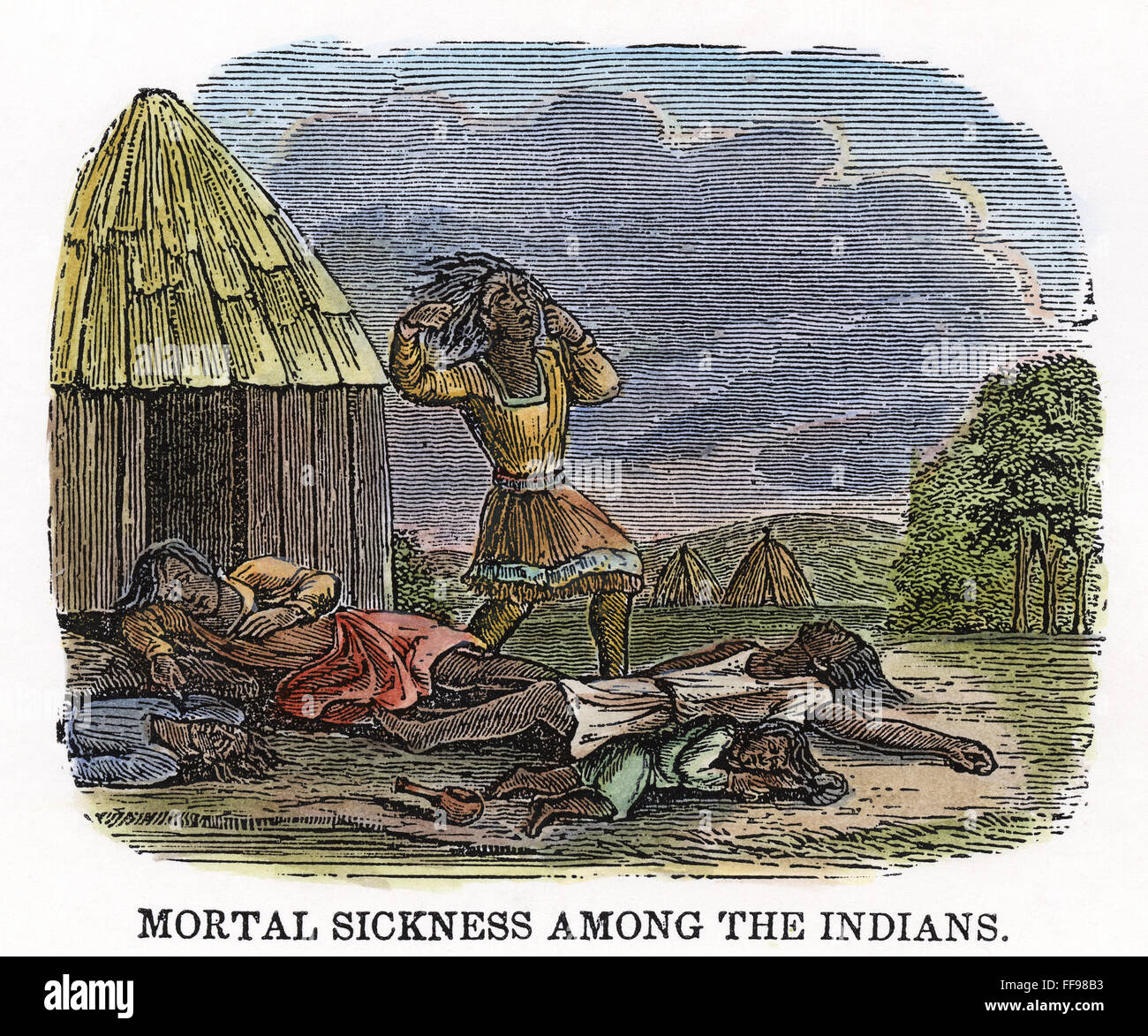 Smallpox epidemic native america hires stock photography and images