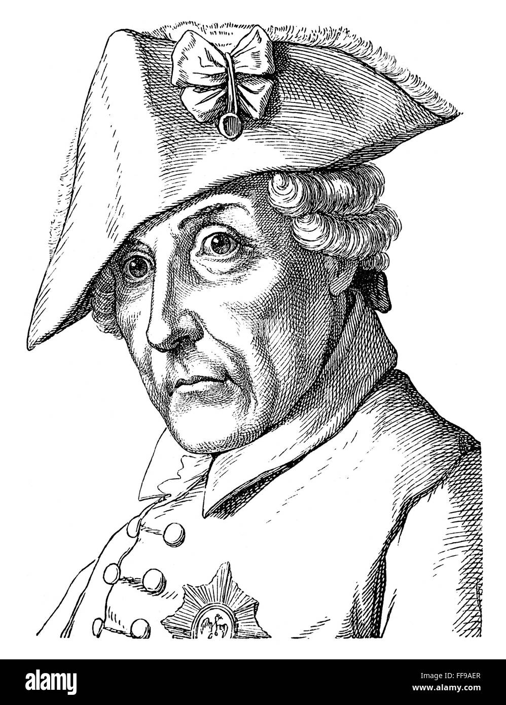 FREDERICK II (17121786). /nKnown as Frederick the Great. King of