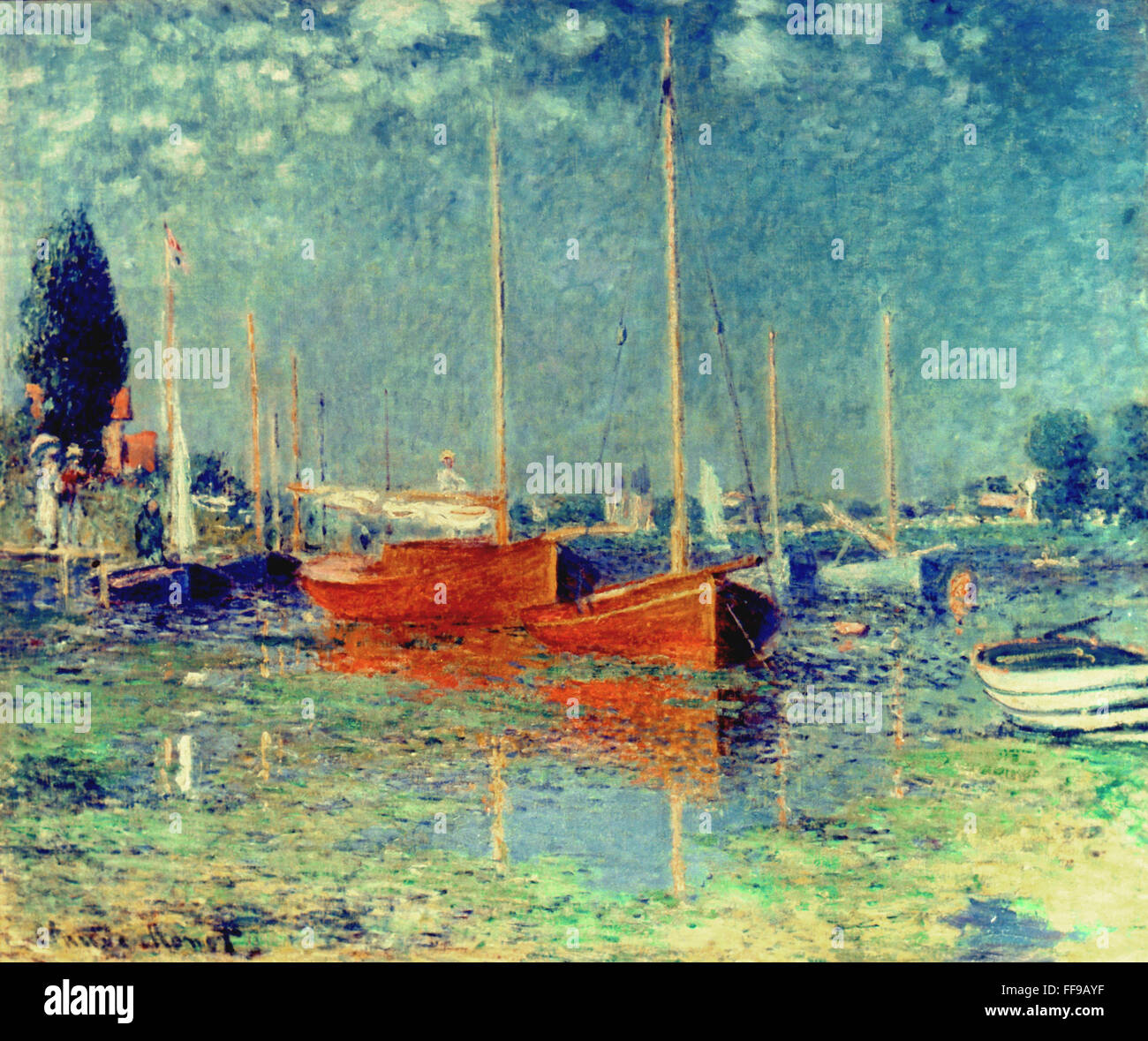 MONET ARGENTEUIL 1875 n Argenteuil Oil On Canvas Claude Monet monet-argenteuil-1875-n-argenteuil-oil-on-canvas-claude-monet