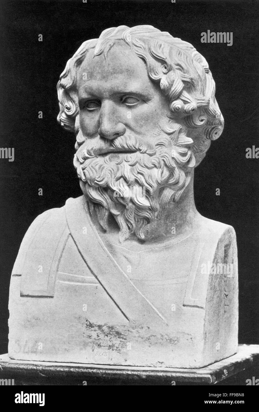 ARCHIDAMUS II (d. 427 B.C). /nKing of Sparta (c469-427 B.C.). Ancient Greek term. Stock Photo