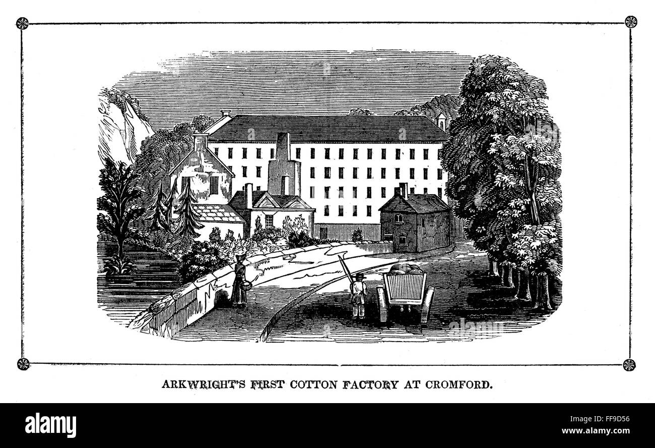 RICHARD ARKWRIGHT /n(1732-1792). English inventor and manufacturer ...