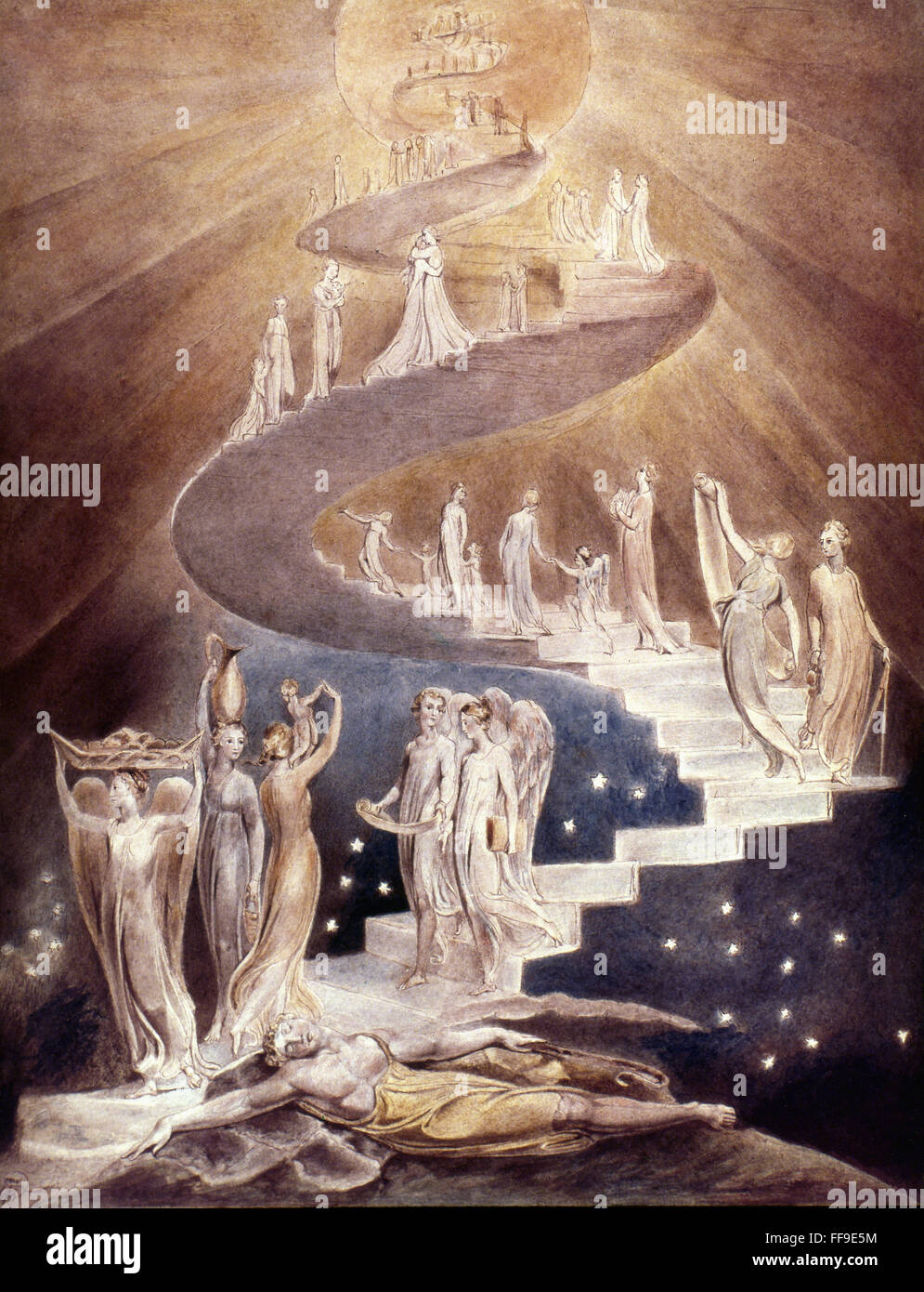 DANTE DIVINE COMEDY. /nEighth Circle of Hell, from Inferno (18th canto