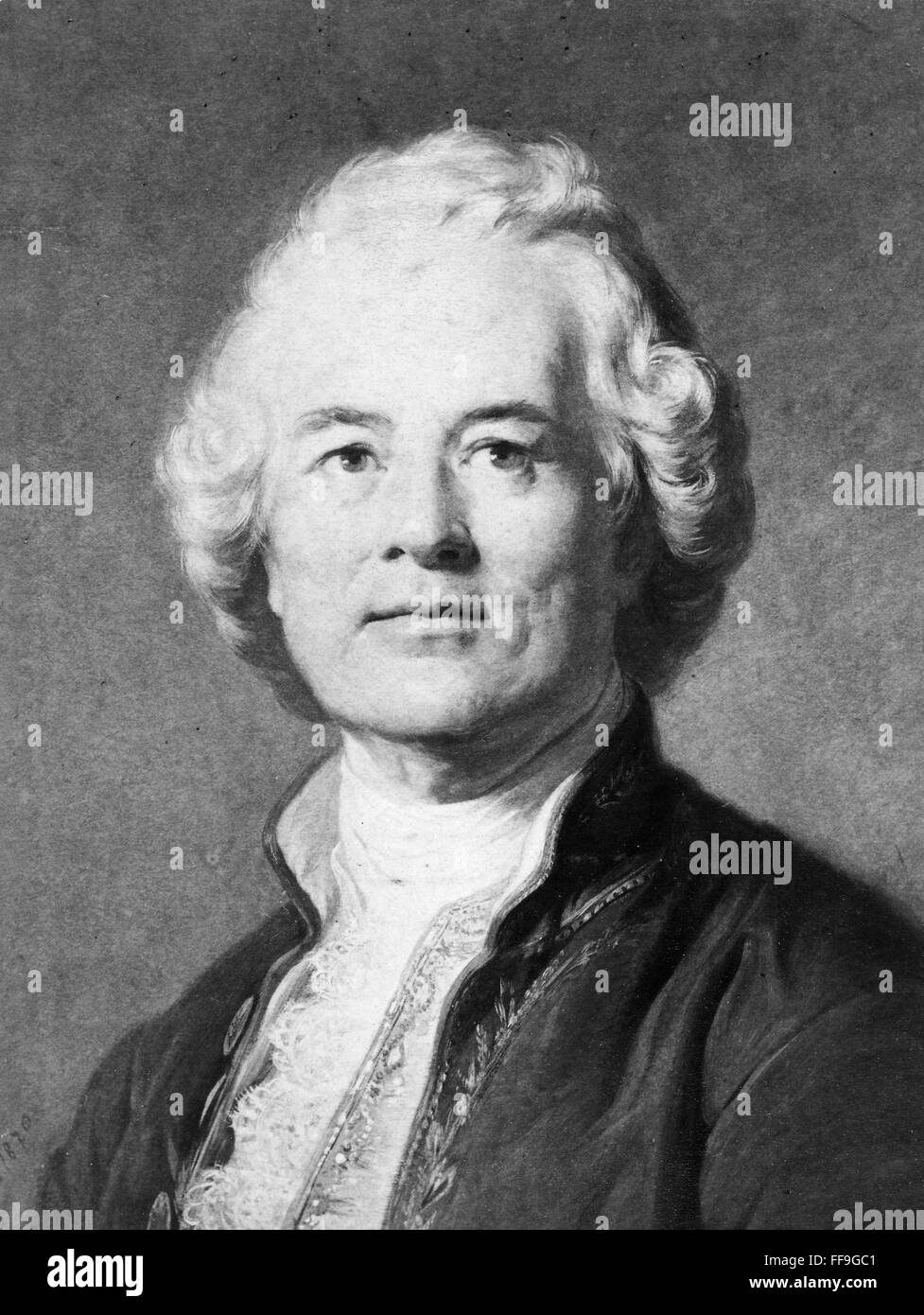 CHRISTOPH WILLIBALD GLUCK /n(1714-1787). German composer. Painting, 19th century. Stock Photo