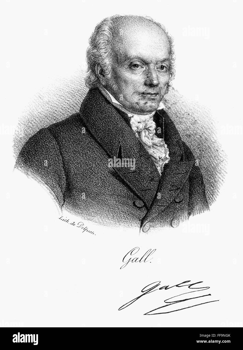 FRANZ JOSEPH GALL (17581828). /nGerman physician, anatomist, and