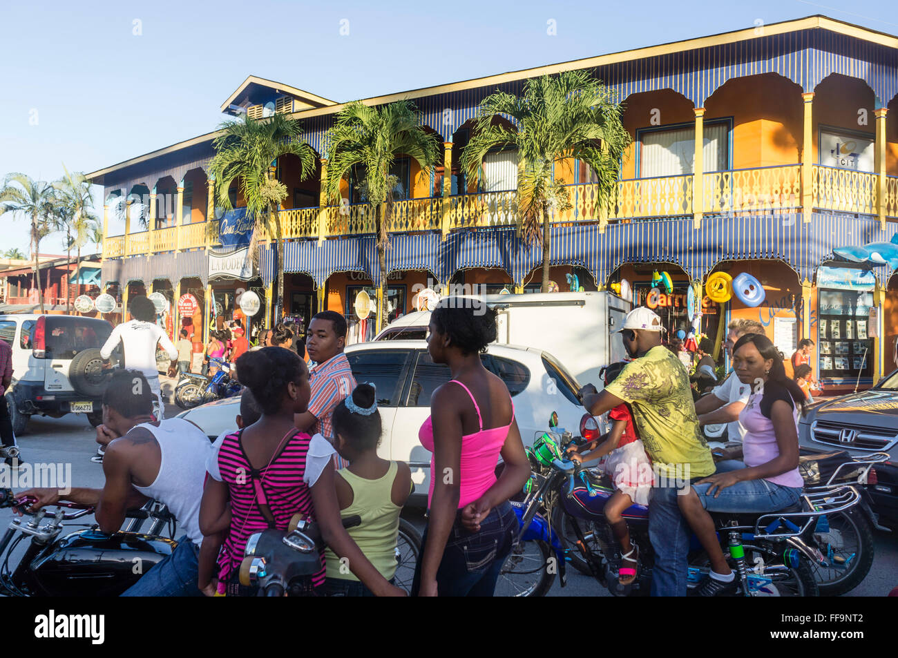 Carnival in Las Terrenas, Dominican Republic Stock Photo
