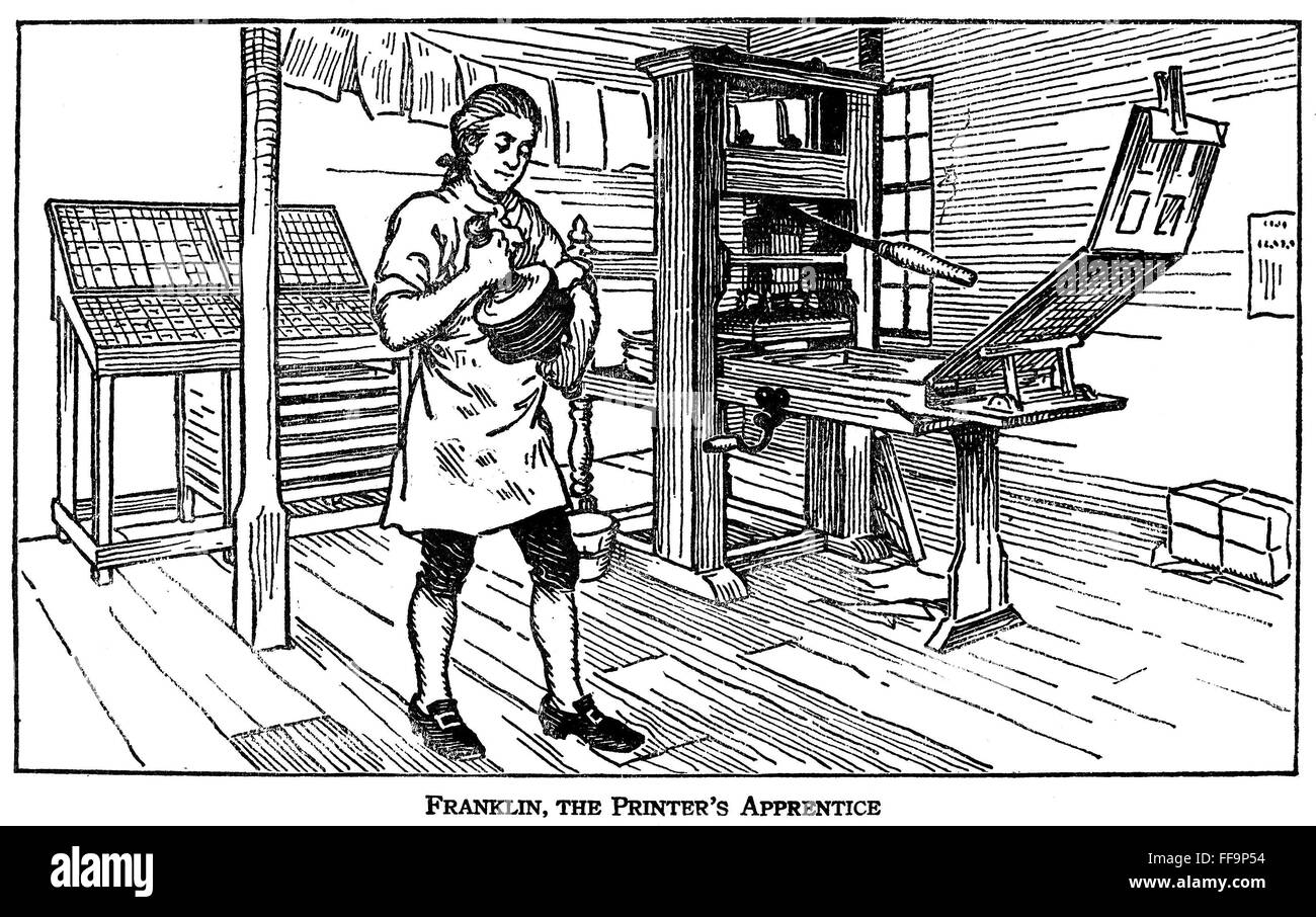 BENJAMIN FRANKLIN (17061790). /nAmerican printer, publisher, scientist