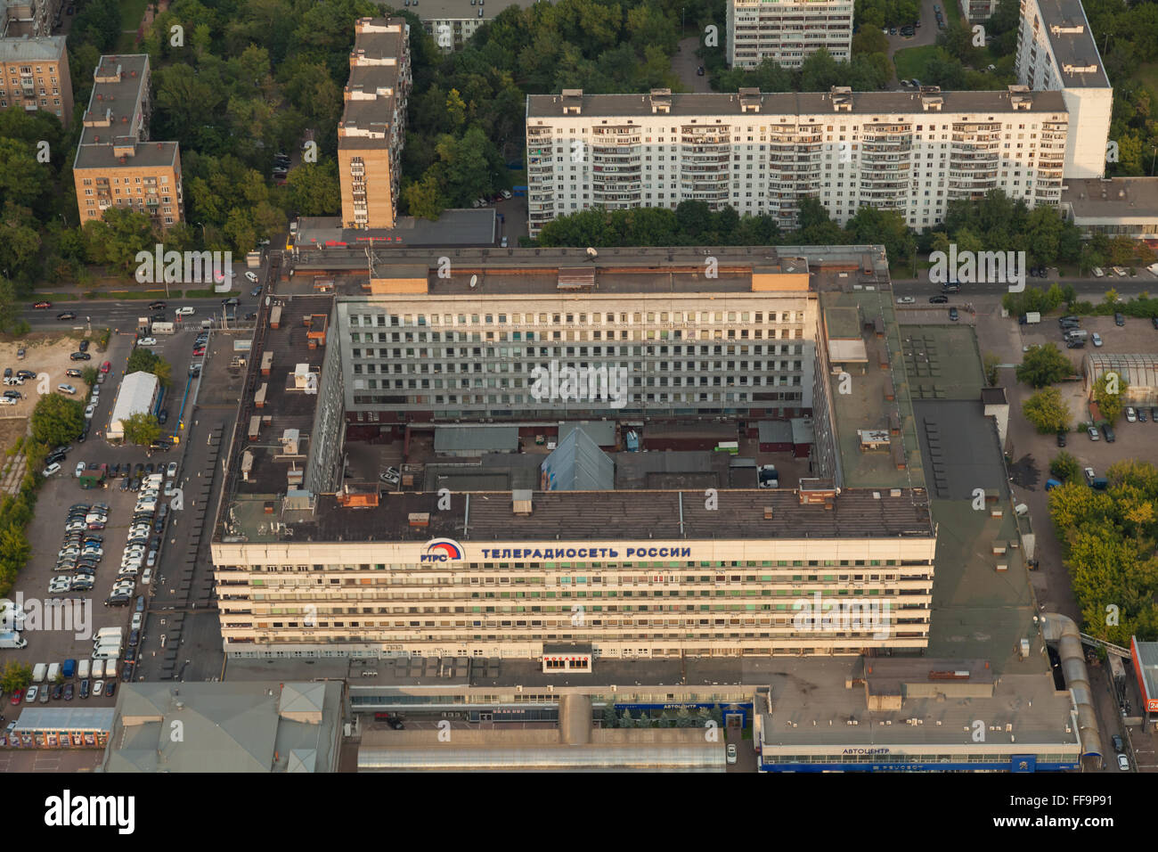 Ostankino tv center the russian television channel Stock Photo - Alamy