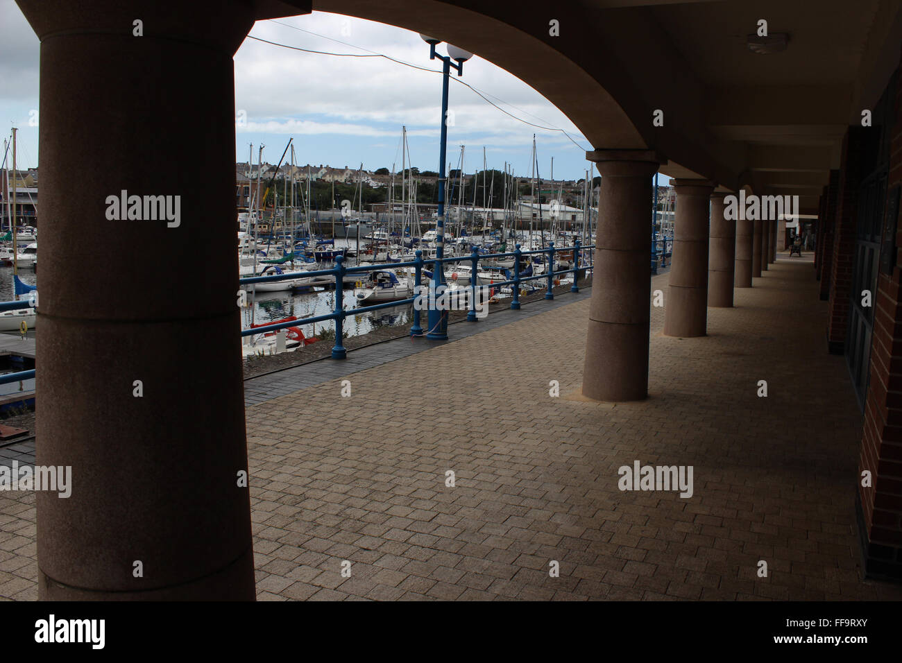 Milford Haven Marina Pembrokeshire Stock Photo Alamy