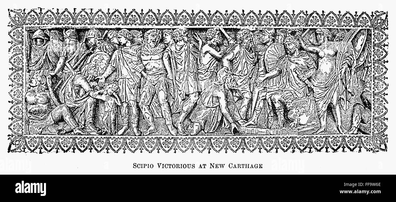 SCIPIO AFRICANUS /n(236184 or 183 B.C.). Roman general. Scipio