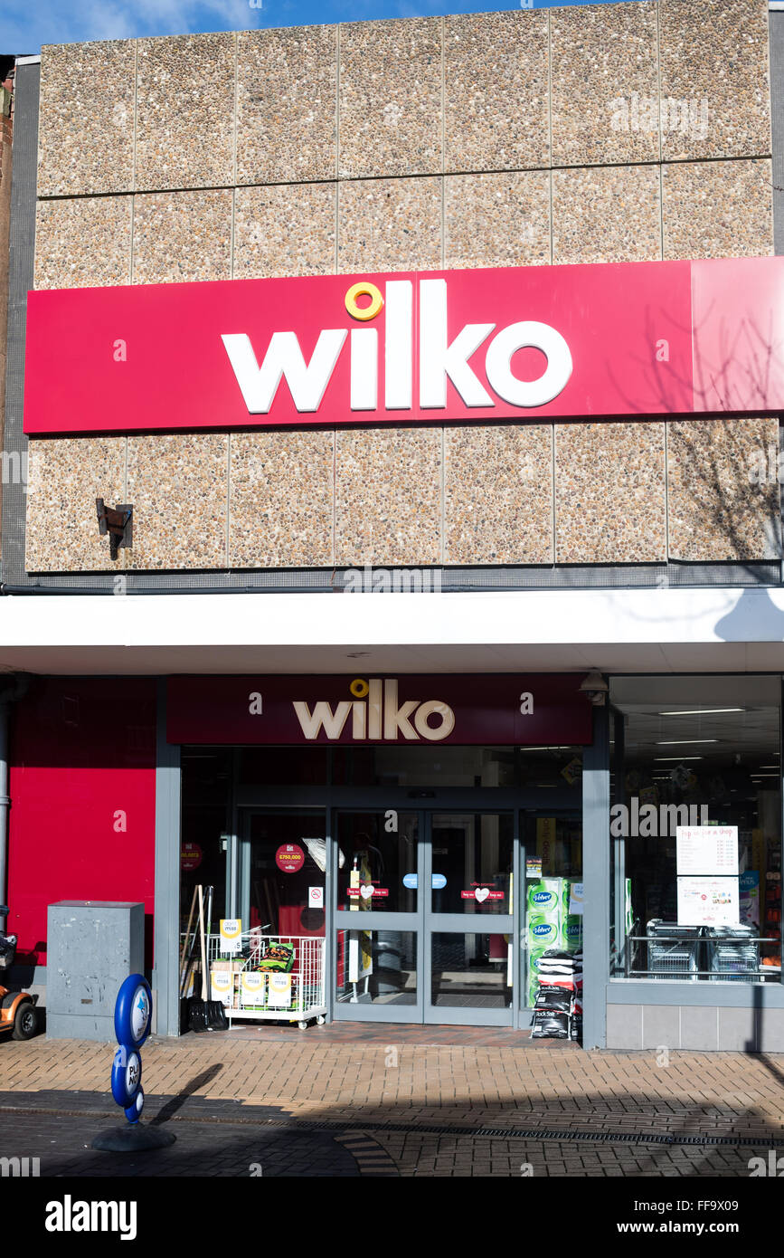 SuttonInAshfield,Nottinghamshire,UK.Wilko Department Store Stock