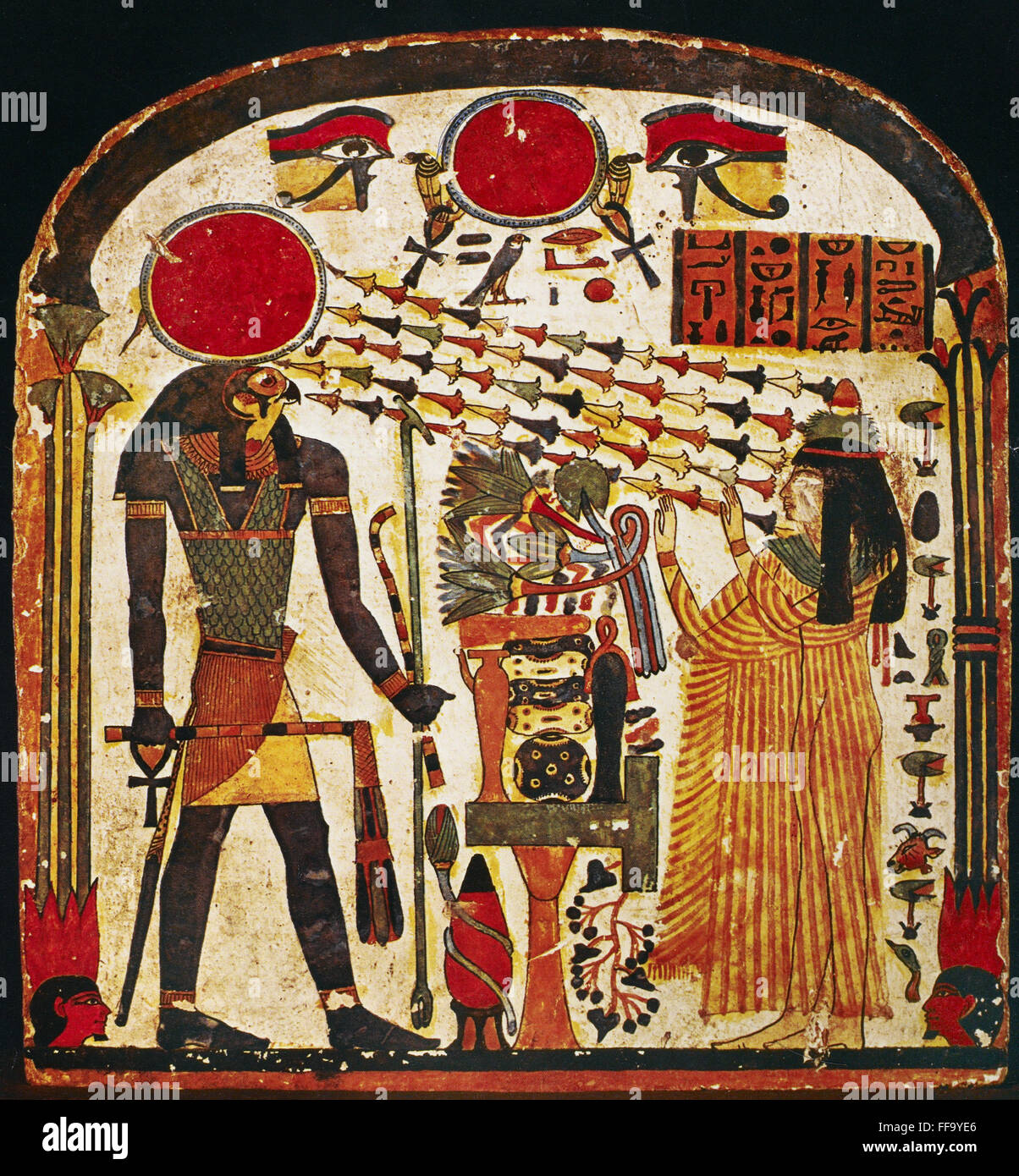 Sun god ra horakhty High Resolution Stock Photography and Images - Alamy