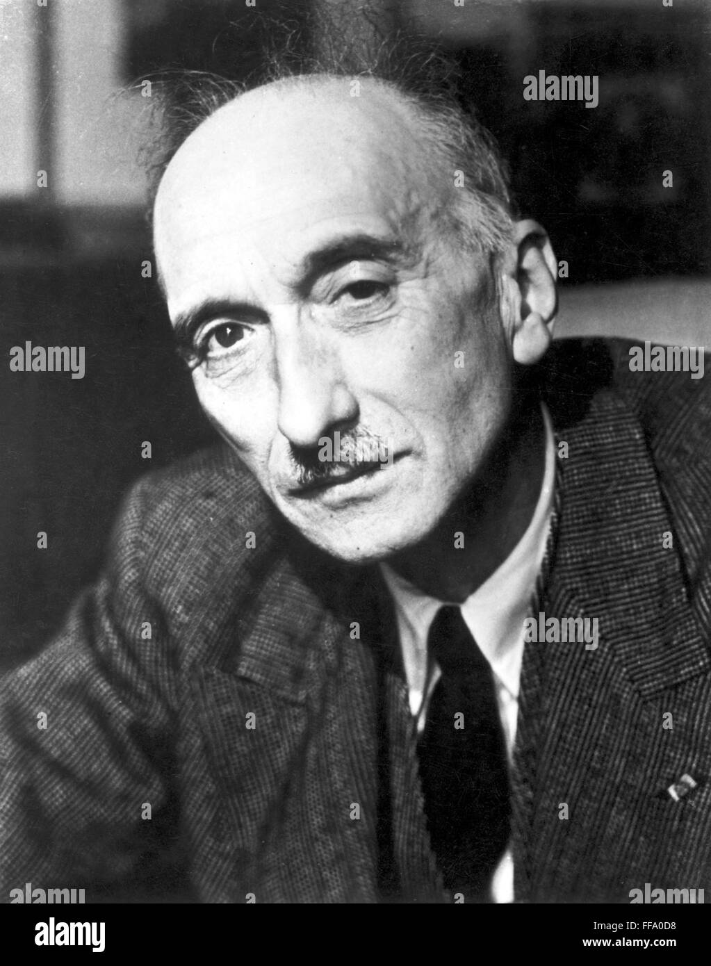 FRANCOIS MAURIAC /n(1885-1970). French writer Stock Photo - Alamy