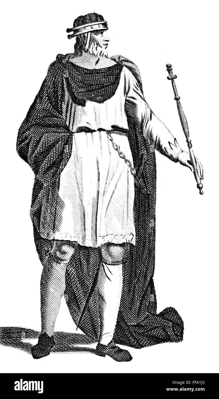 AETHELRED II (968?1016). /nCalled the Unready. King of England (978