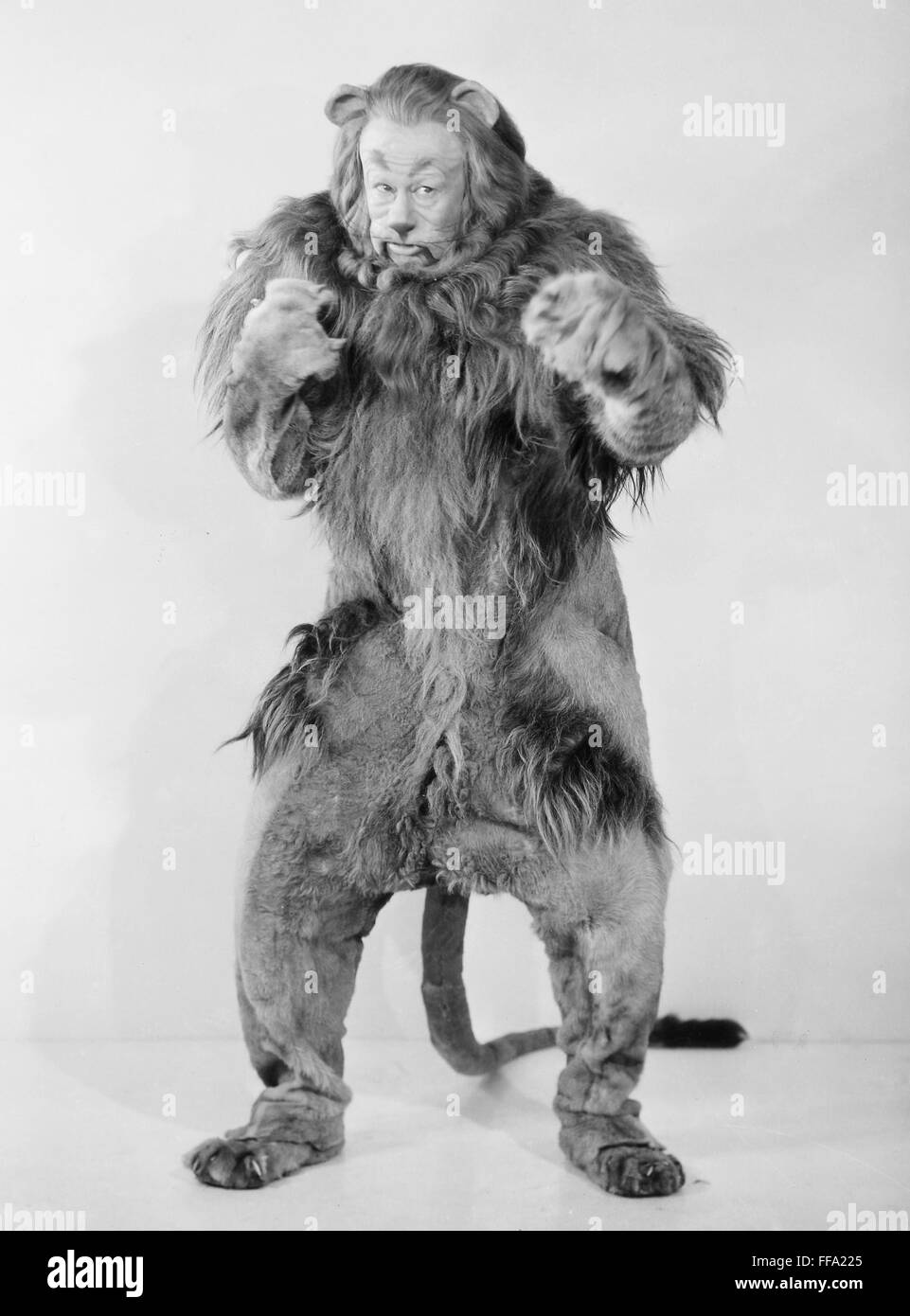 WIZARD OF OZ, 1939. /nBert Lahr as the Cowardly Lion in the 1939 MGM