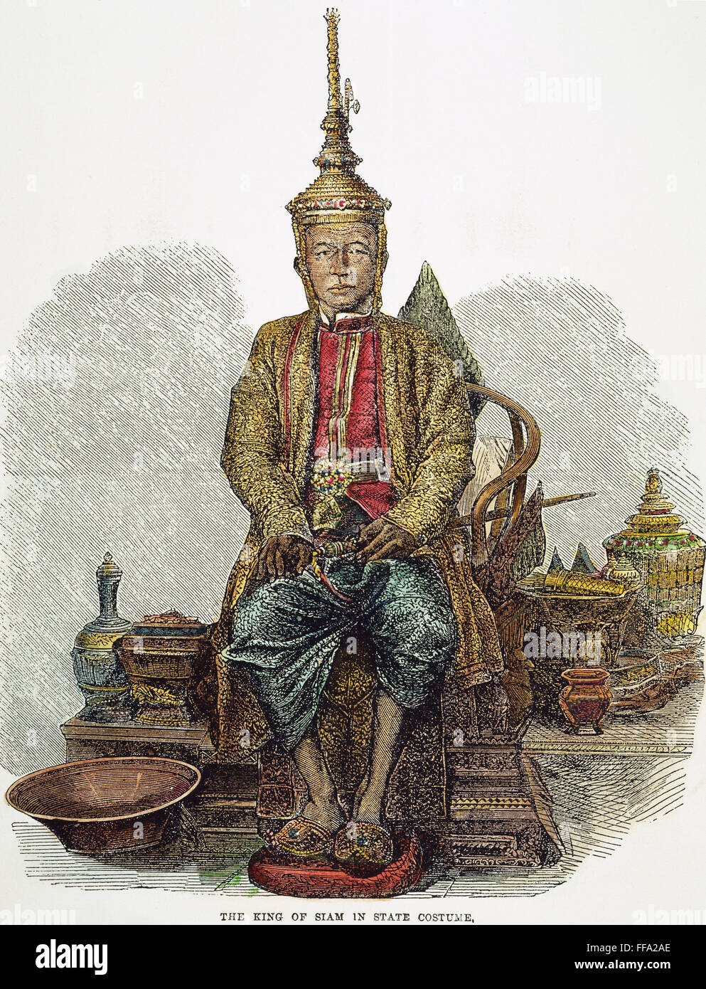 RAMA IV (1804-1868)./nOriginal title: Chao Fa Mongkut. King of Siam ...