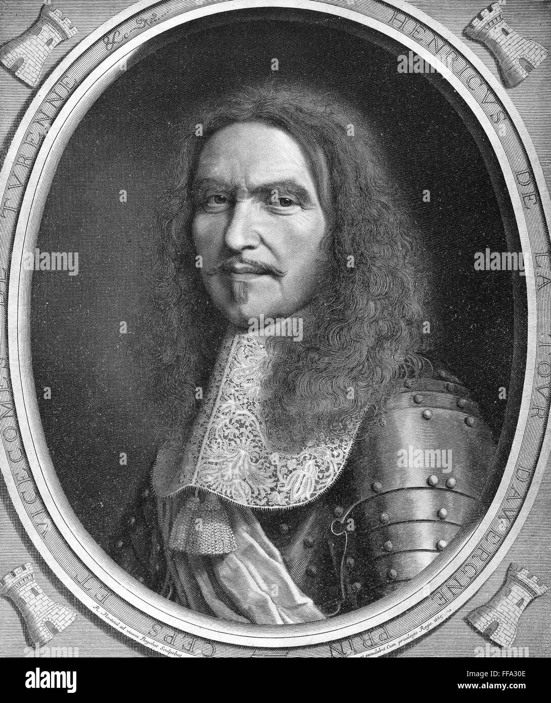 HENRI de TURENNE (16111675). /nHenri de La Tour D'Auvergne. French