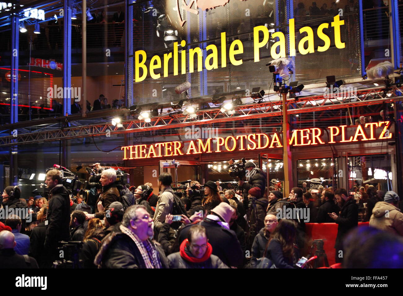 Berlinale 2016 Stock Photo
