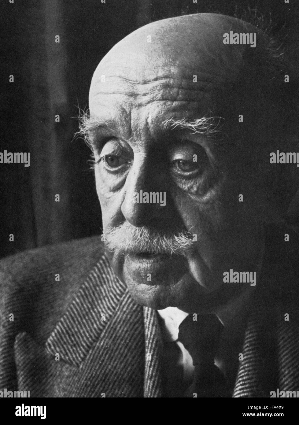 MAX BEERBOHM (1872-1956). /nEnglish critic, essayist, and caricaturist. Stock Photo