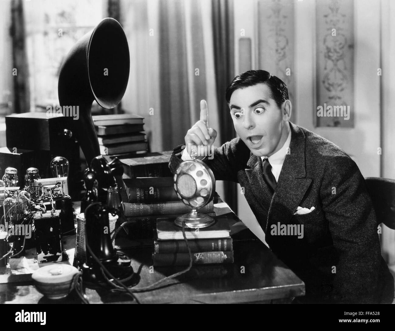 EDDIE CANTOR (1892-1964). /nAmerican comedian. Cantor in a scene from ...