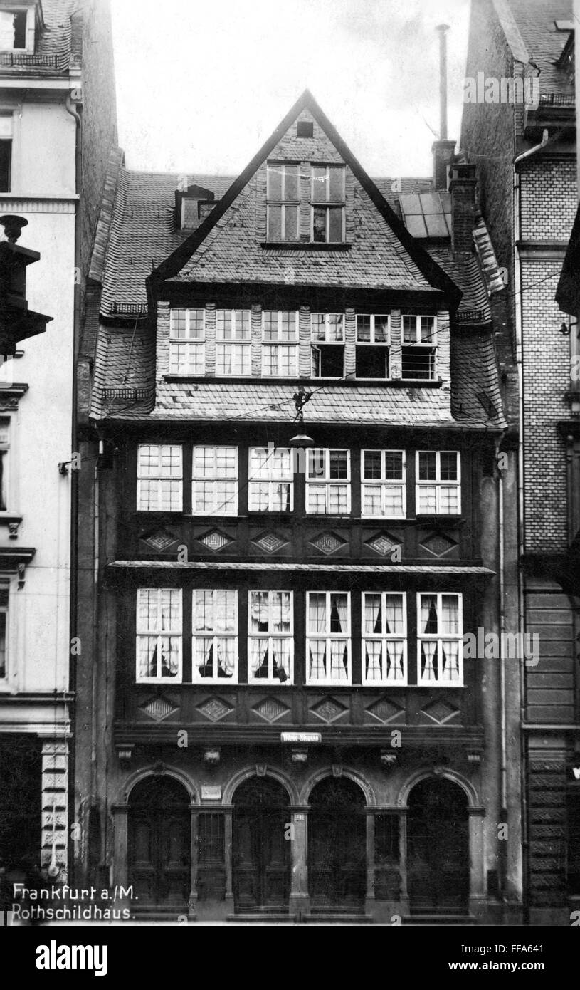 ROTHSCHILD HOME/nin Frankfurt, Germany Stock Photo Alamy