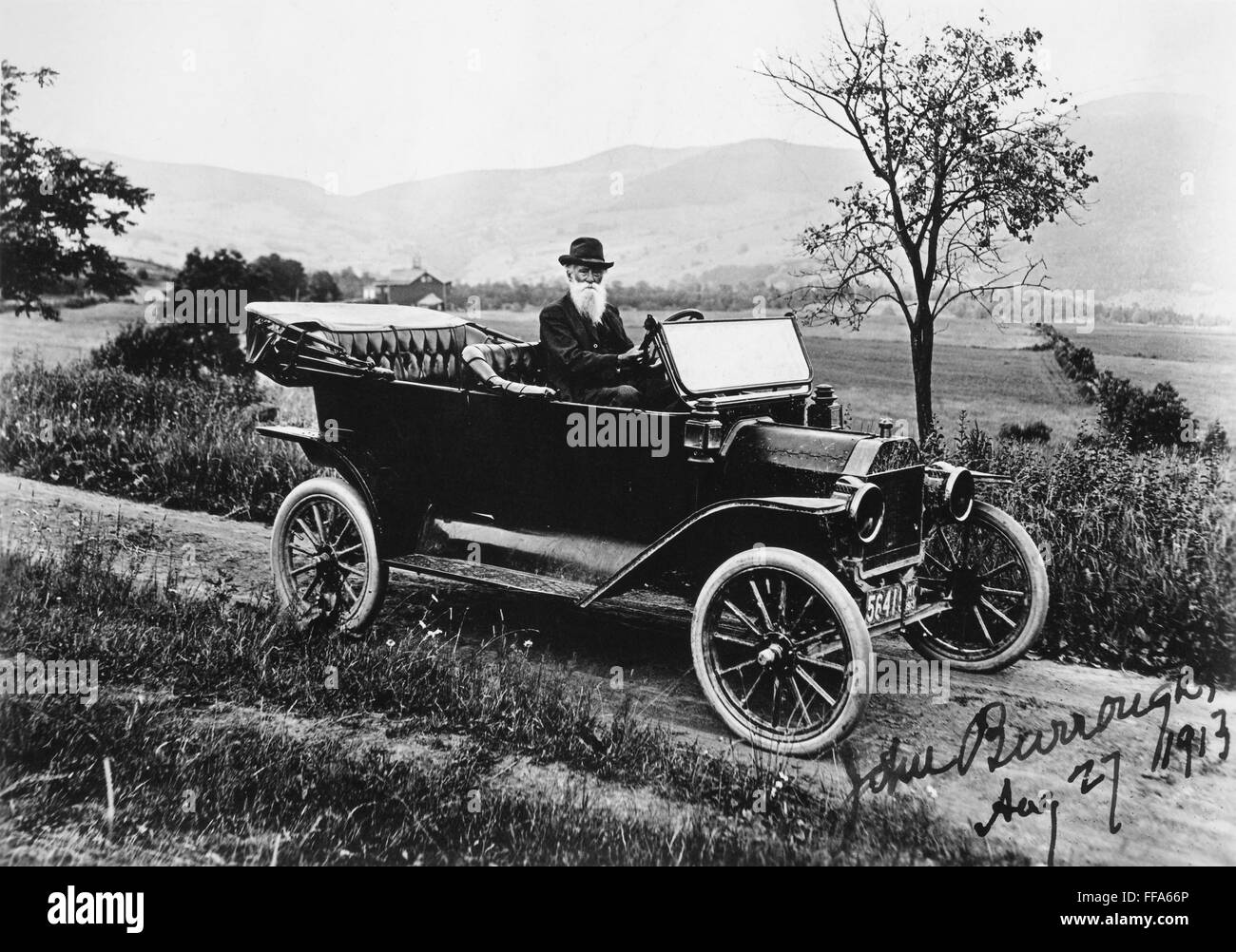 JOHN BURROUGHS (18371921). /nAmerican naturalist. Burroughs in his