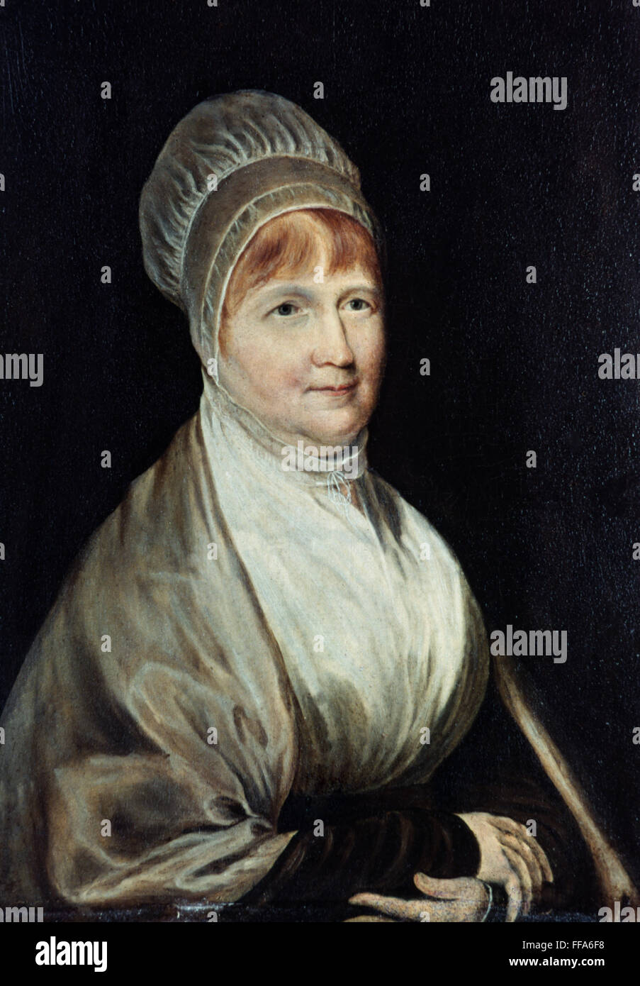 ELIZABETH FRY 1780 1845 nEnglish Quaker Philanthropist Oil On ELIZABETH FRY 1780 1845 nEnglish Quaker Philanthropist Oil On