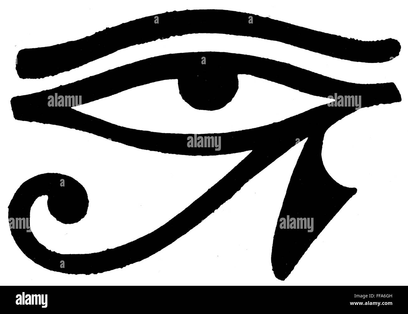 UDJAT  EYE-OF-HORUS Egyptian Symbol of Divinity & Protection 