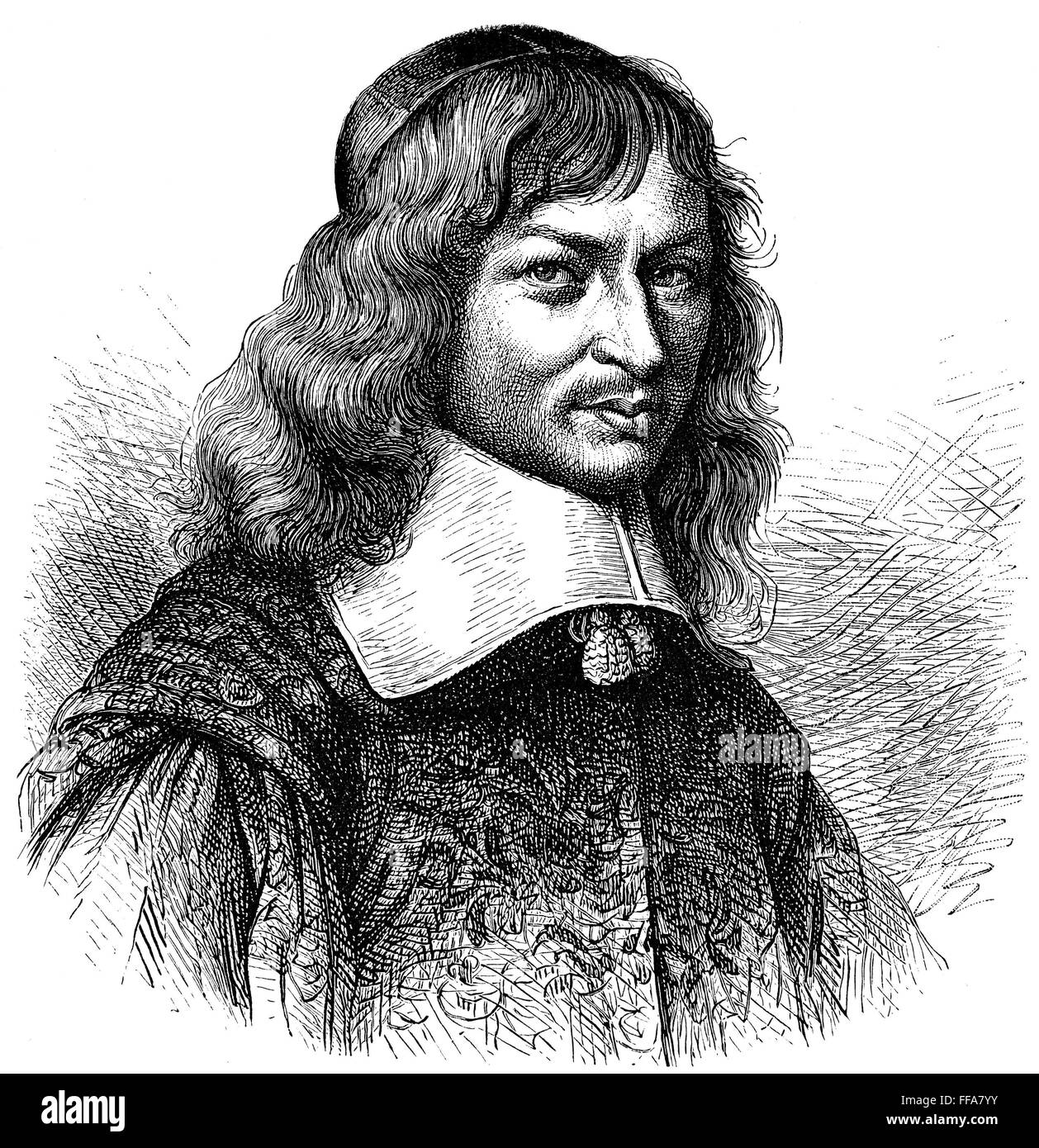 NICOLAS FOUQUET (1615-1680). /nFrench government official. Etching ...