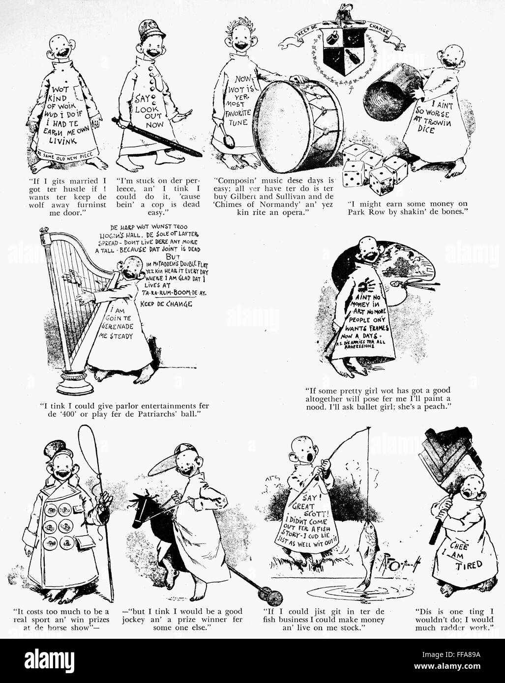 THE YELLOW KID. /n'A Few Things the Versatile Yellow Kid Might do for a