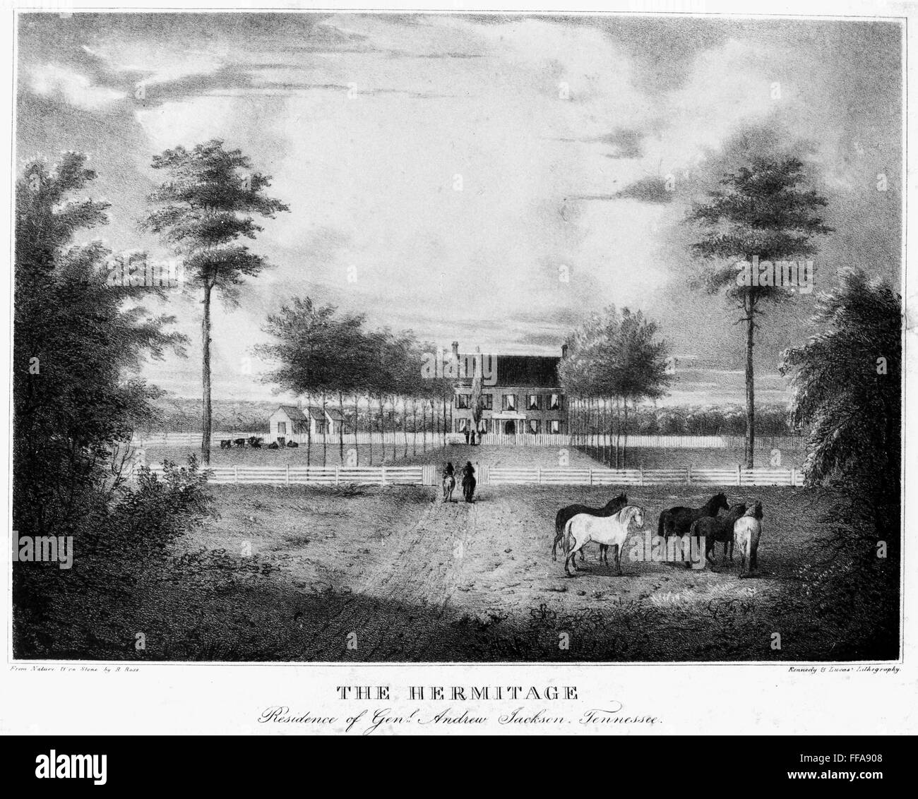 ANDREW JACKSON: HERMITAGE. /nAndrew Jackson's home, 'The Hermitage