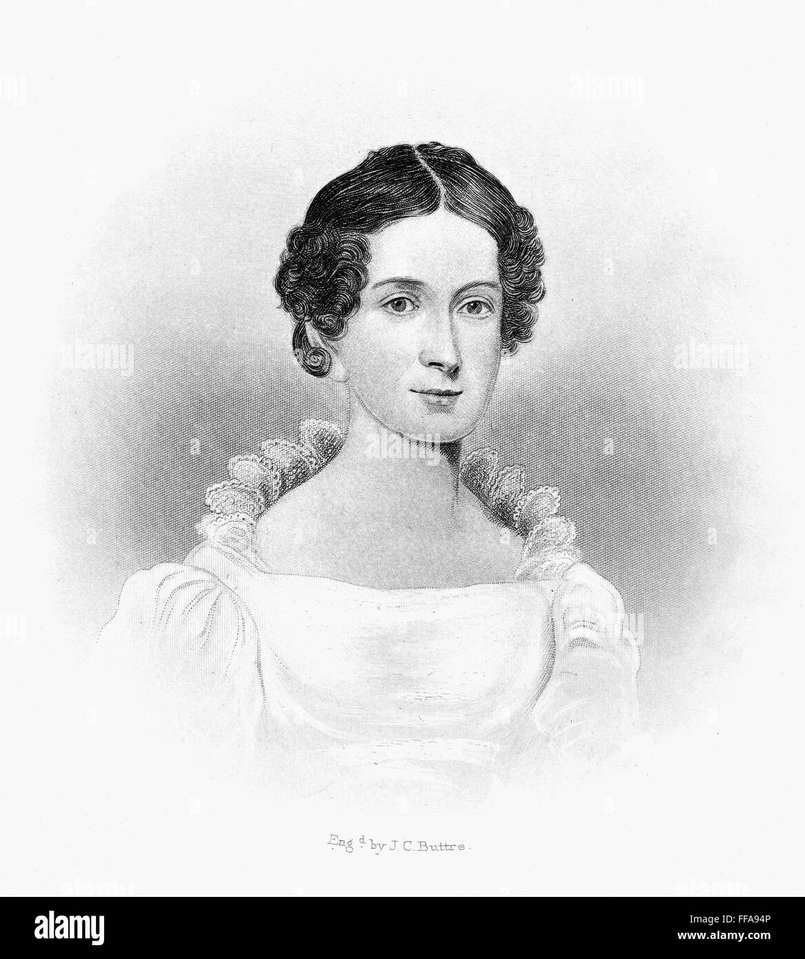 LETITIA CHRISTIAN TYLER /n(17901842). First wife of President John